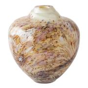 Magnor - Unik skulptur kunstglass M 24 cm brun multi