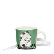 MoominArabia - Mummikopp mini 3 cm Kjærlighet grønn