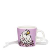 MoominArabia - Mummikopp mini 3 cm Kjærester lilla
