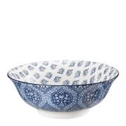 Stiernholm - Sakura skål 21 cm 1,2L hvit/blå