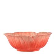 ByOn - Poppy valmue skål M 18x6,5 cm rød