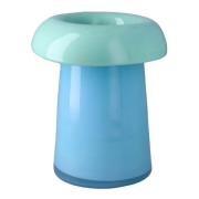 Holmegaard - Soma vase 22,5 cm lys blå/aqua