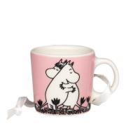 MoominArabia - Mummikopp mini 3 cm Kjærlighet rosa gaveeske
