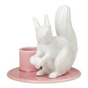 Dottir - Sweet Stories Large Squirrel lysestake 8,5 cm Blush