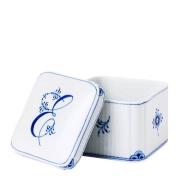 Royal Copenhagen - Alphabet Collection firkantet bonbonniere E 13 cl b...