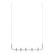 House Doctor - Maxi lysestake i jern 102x26 cm antikk sølv