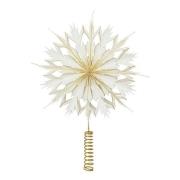 House Doctor - Alsta juletrestjerne 35 cm hvit gull