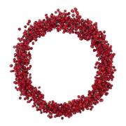 House Doctor - Winter krans 23 cm rød