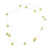 House Doctor - Stars girlander 250 cm antikk messing