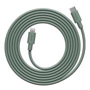 Avolt - Cable 1 USB-C til Lightning kabel 2 m Oak Green