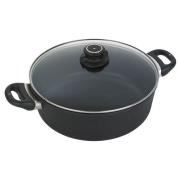Swiss Diamond - XD braseringsgryte m/lokk 28 cm 5L