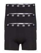 Cr7 Basic, Trunk, 3-Pack Boksershorts Black CR7