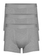 3-Pack Boxer Brief Boksershorts Grey Bread & Boxers