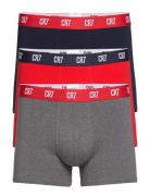 Cr7 Basic, Trunk, 3-Pack Boksershorts Multi/patterned CR7