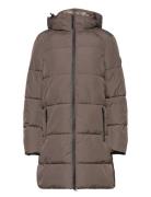 Caroline Puffer Coat Fôret Kåpe Brown Jofama