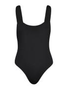 Audny Ella Swimsuit Badedrakt Badetøy Black Becksöndergaard