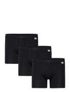 3-P Bamboo Boxer Boksershorts Black Frank Dandy