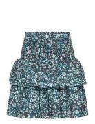 Mary Skirt Kort Skjørt Blue Fabienne Chapot