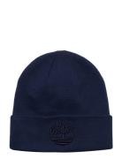 3D Embroidery Beanie Peacoat Accessories Headwear Beanies Navy Timberl...