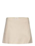 Jaky Skirt Kort Skjørt Beige Ba&sh