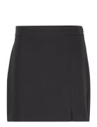 Onlelly Life Slit Skirt Tlr Kort Skjørt Black ONLY