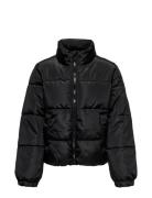 Kognewbelinda Short Puffer Otw Fôret Jakke Black Kids Only