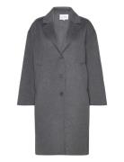 Kapiteeli Solid Outerwear Coats Winter Coats Grey Marimekko