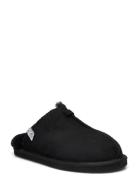 Shearling Slippers Slippers Tøfler Black Rosemunde