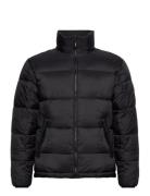 Padded Jacket With Standup Collar Fôret Jakke Black Lindbergh