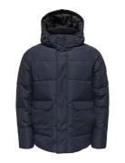 Onscarl Quilted Jacket Otw Fôret Jakke Navy ONLY & SONS