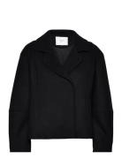 Wool Jacket Ulljakke Jakke Black Rosemunde