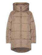 Onlasta Over D Puffer Coat Cc Otw Fôret Kåpe Brown ONLY