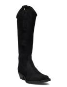 Welsy Boot Høye Støvletter Black Steve Madden