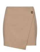 Bs Emmie Skirt Kort Skjørt Brown Bruun & Stengade