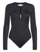 Leann Bathing Suit Badedrakt Badetøy Black Wood Wood