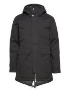 Fishtail Parka Parkas Jakke Black Revolution