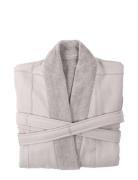 Calm Bathrobe Morgenkåpe Grey The Organic Company