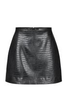 Amillia Skirt Kort Skjørt Black Second Female