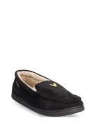 Aspen Slippers Tøfler Black Lyle & Scott