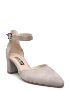 Ankle-Strap Pumps Shoes Heels Pumps Classic Beige Gabor