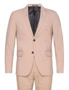 Plain Mens Suit Dress Beige Lindbergh