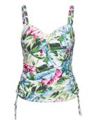 Langkawi Uw Twist Front Tankini Tankini Badedrakt Green Fantasie