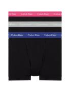 Trunk 3Pk Boksershorts Black Calvin Klein