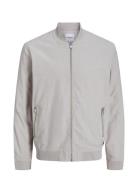 Jjesummer Linen Bomber Sn Bomberjakke Jakke Grey Jack & J S