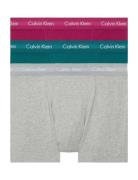 Trunk 3Pk Boksershorts Grey Calvin Klein