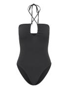 Seadive Bandeau Piece Badedrakt Badetøy Black Seafolly