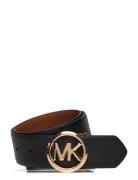 Reversible Pebble Belt Belte Black Michael Kors Accessories