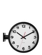 Wall Clock New Classic Double Sided White Home Decoration Watches Wall...