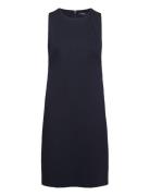 Modern Ponte-Dress Knelang Kjole Navy Lauren Ralph Lauren