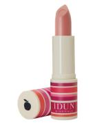 Matte Lipstick Hjortron Leppestift Sminke Beige IDUN Minerals